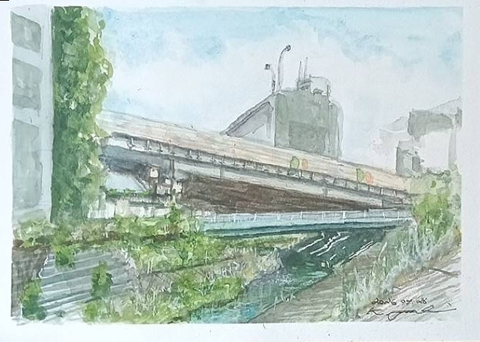 2026 0426北野駅界隈 湯殿川 吉岡さん_fr